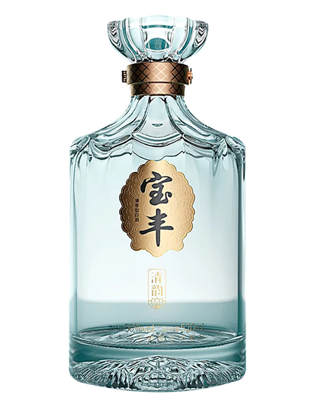 晶白酒瓶-010  